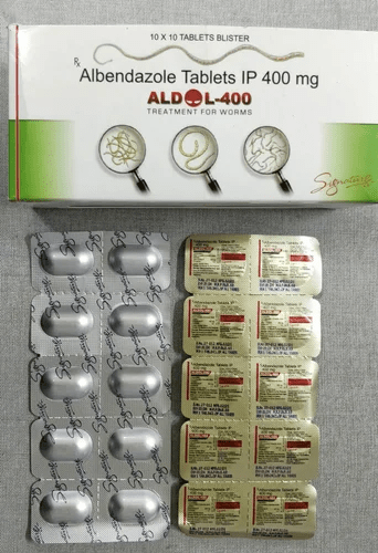 Albendazole Ip 400 Mg Tablet