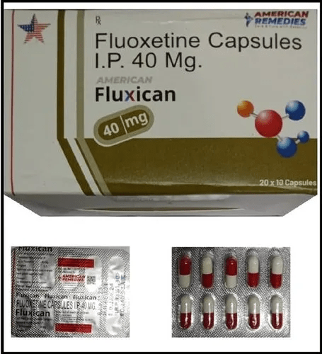Fluoxetine 40 mg capsule