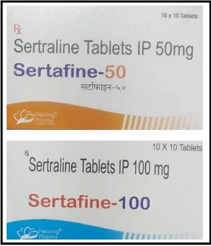 Sertraline Tablets IP 100 Mg