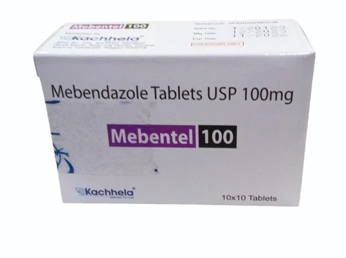 Mebendazole 100 mg tablet